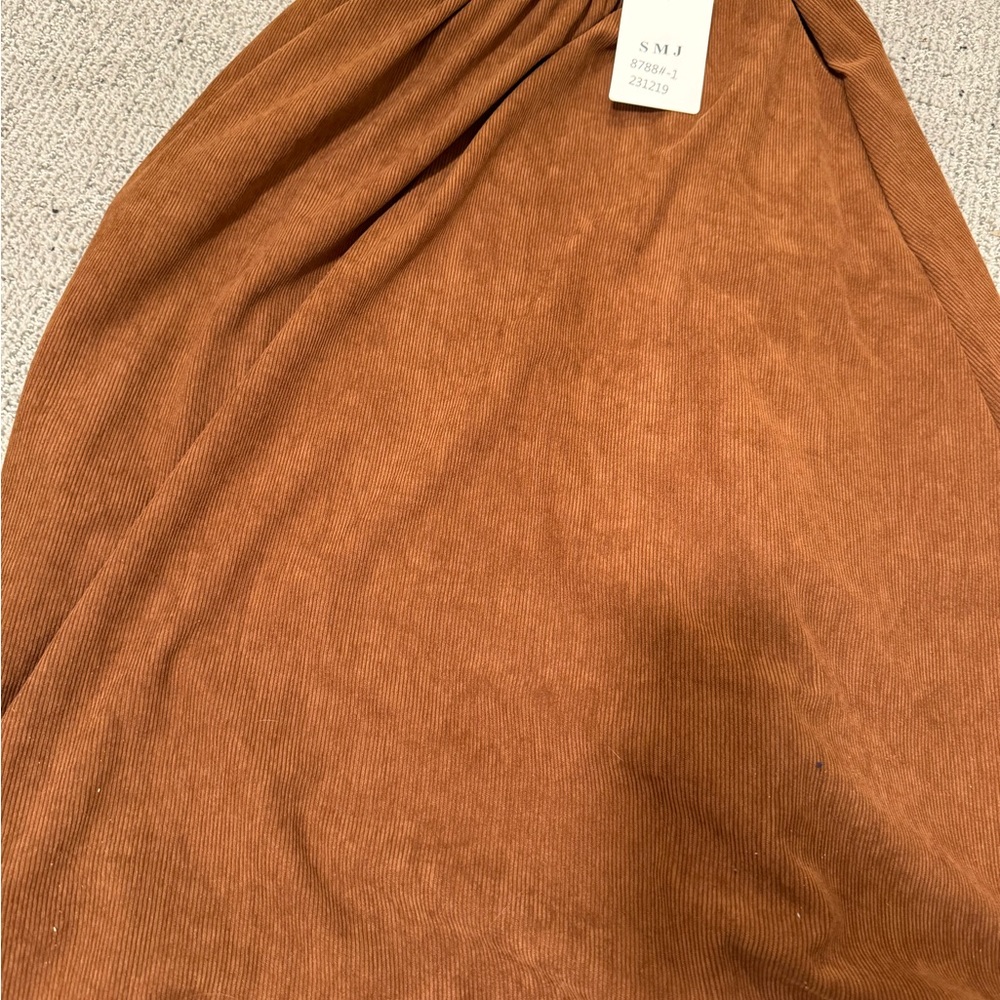 Elegant Brown Skirt